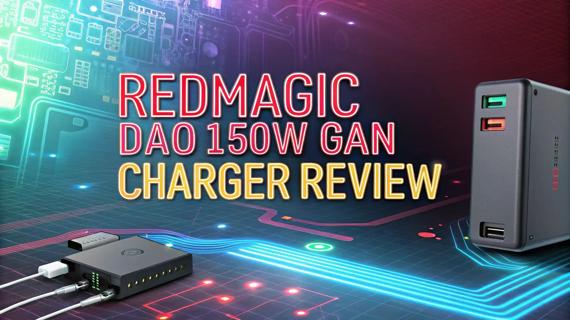 RedMagic DAO 150W GaN Charger Review: The Gaming Charging Station