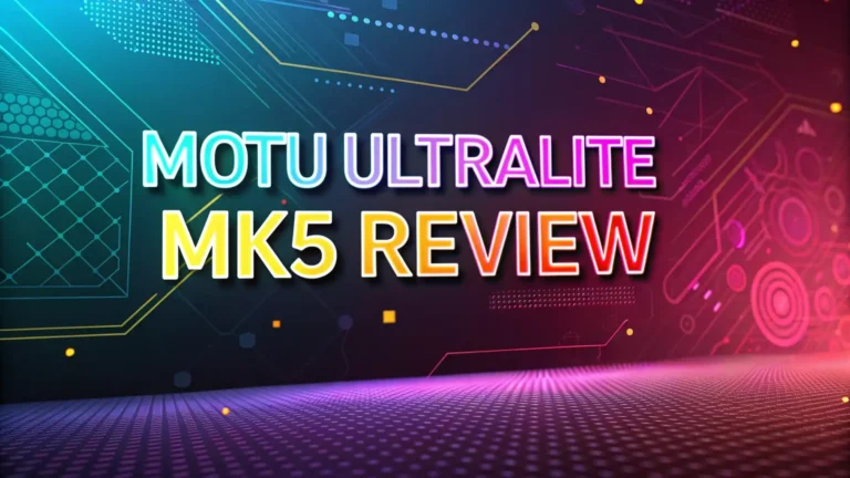 MOTU Ultralite mk5 Review: Your Complete Guide